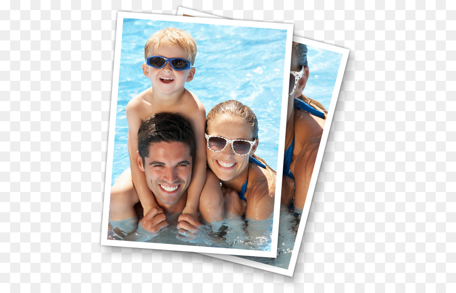 Familia En La Piscina，Padres PNG