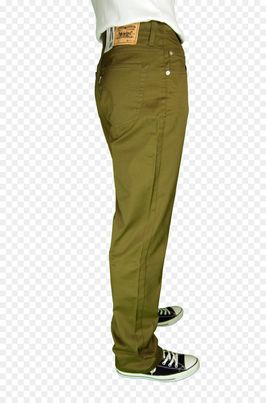 Jeans，De Color Caqui PNG