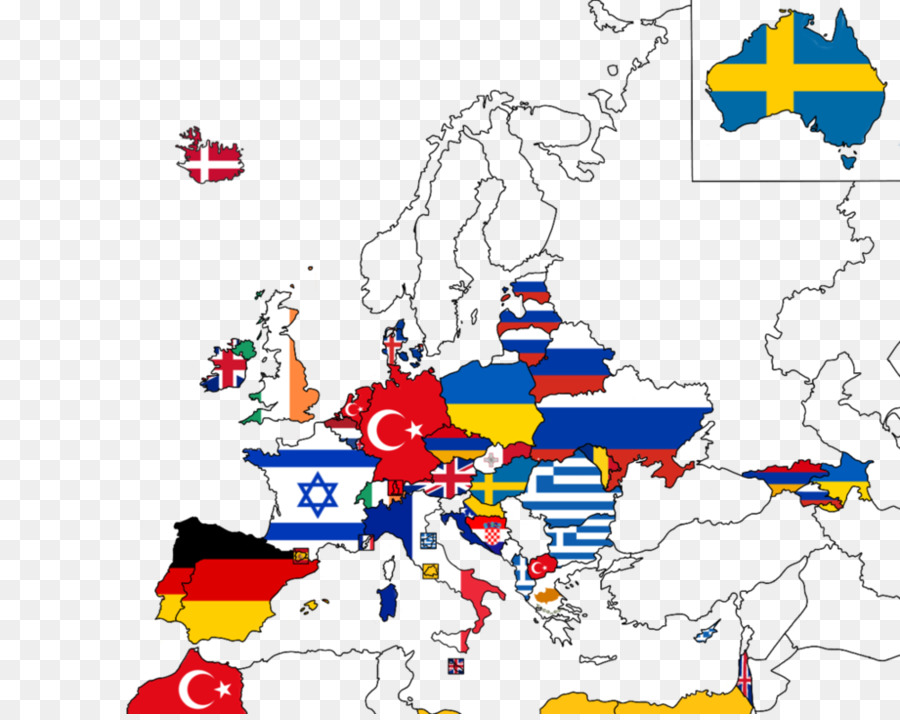 Concurso De Canciones De Eurovisión 2016，Mapa PNG