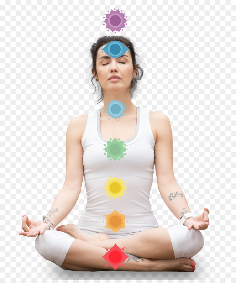 Mujer Meditando，Yoga PNG