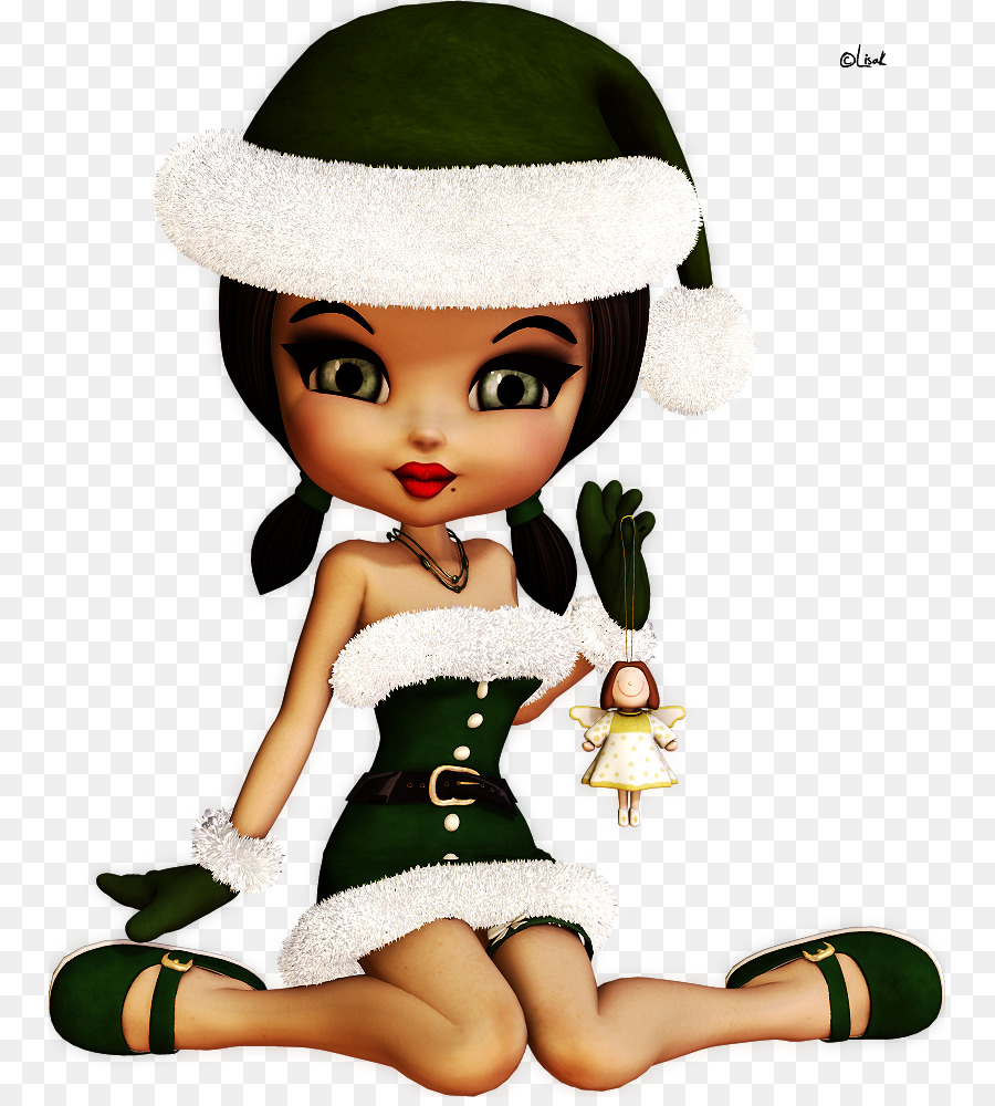 Duende Navideño，Bastón De Caramelo PNG