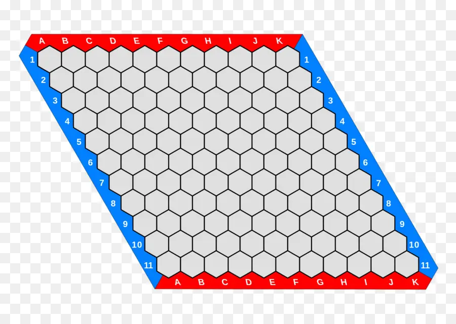 Rejilla Hexagonal，Red PNG