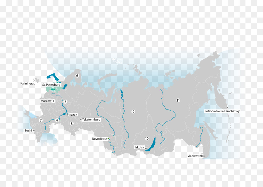 Mapa De Rusia，País PNG