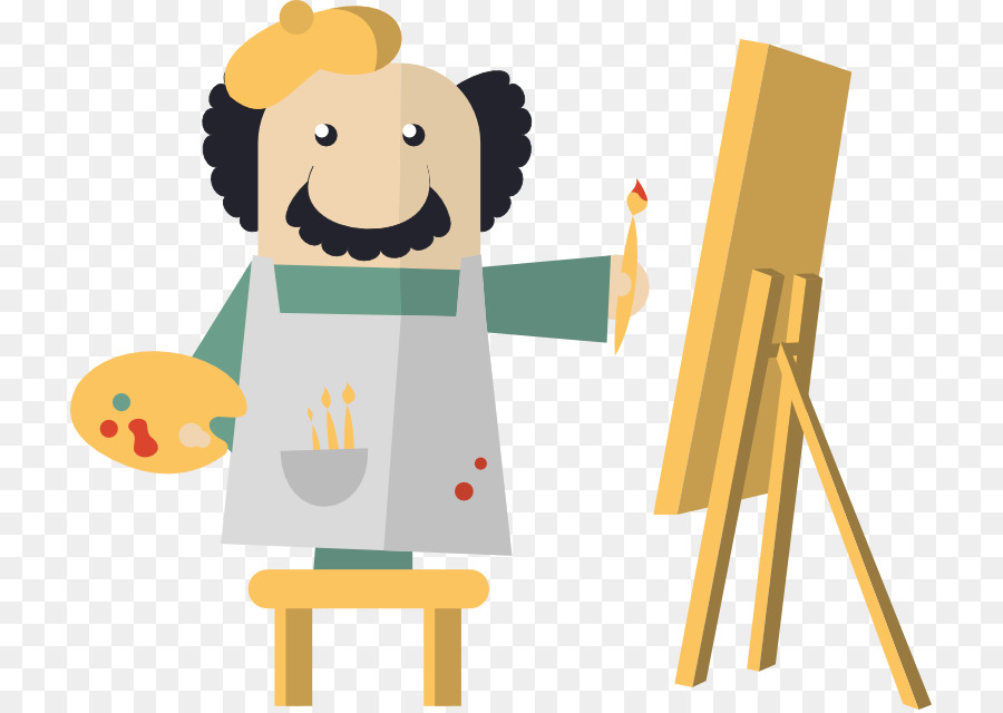 Pintura，Artista PNG