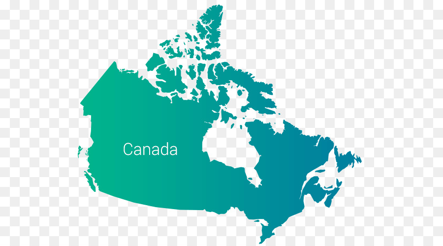 Mapa De Canadá，País PNG