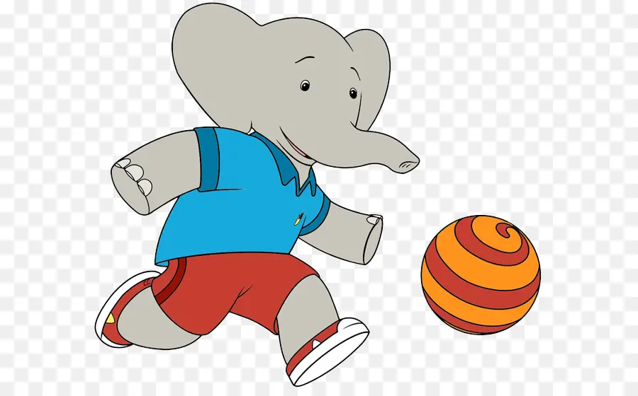 La Historia De Babar El Elefante，De Dibujos Animados PNG