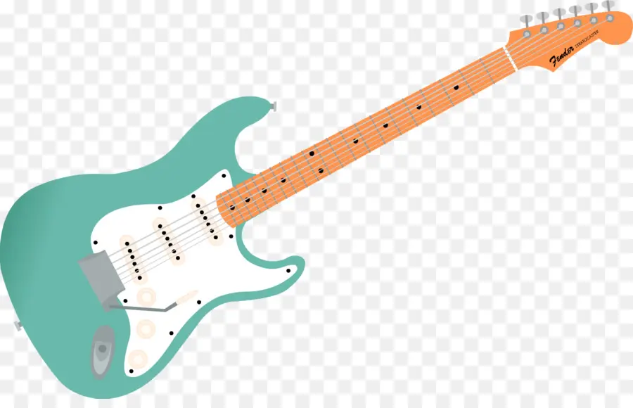 Guitarra Eléctrica，Fender Stratocaster PNG