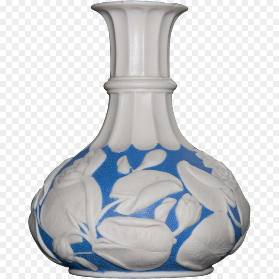 Jarrón Azul Y Blanco，Florero PNG