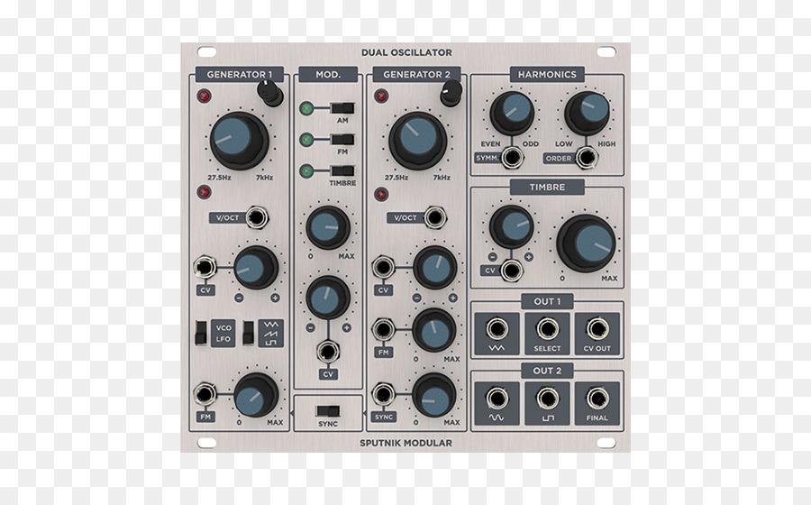 El Sintetizador Modular，Osciladores Electrónicos PNG