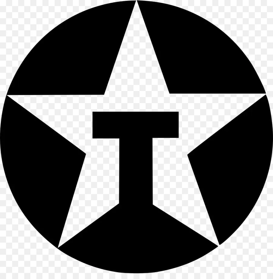 Símbolo De Estrella Y T，Emblema PNG