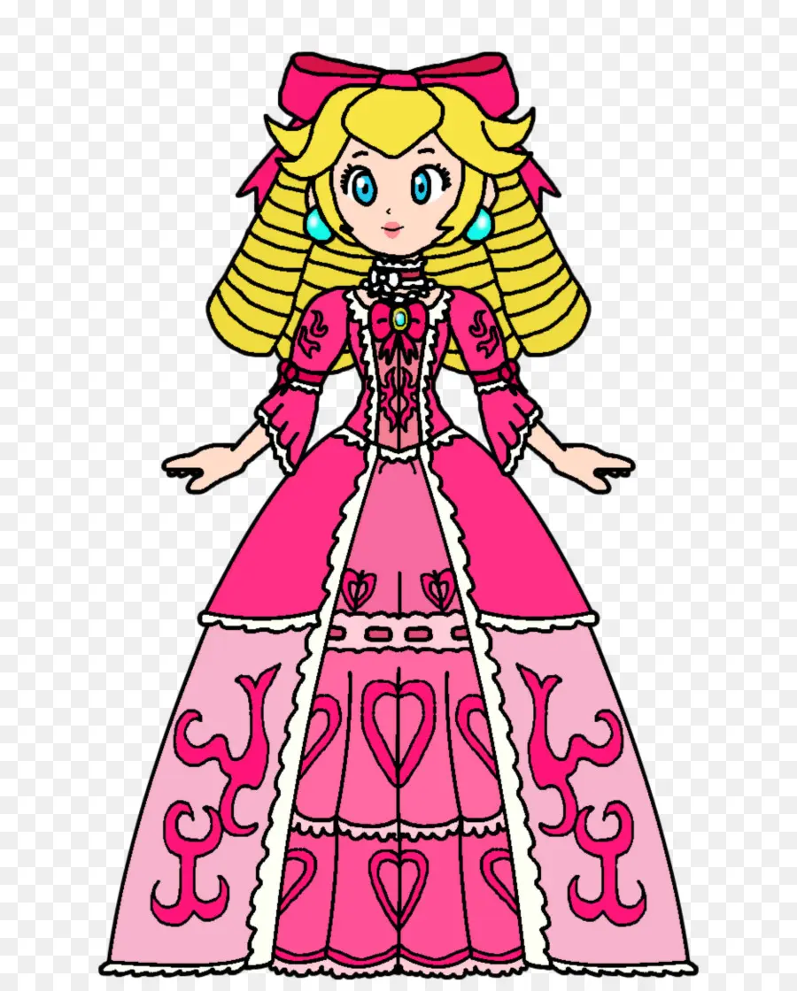 La Princesa Peach，La Princesa Daisy PNG