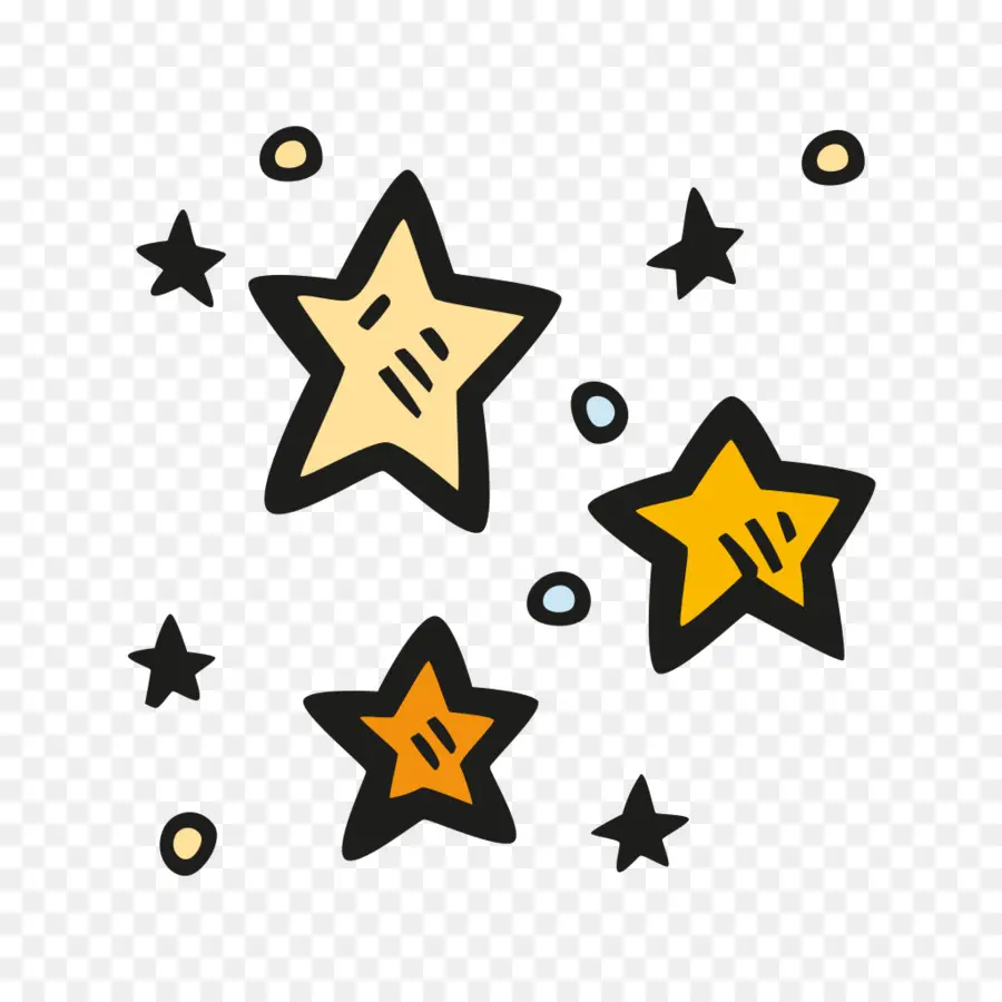 Estrellas，Dibujos Animados PNG