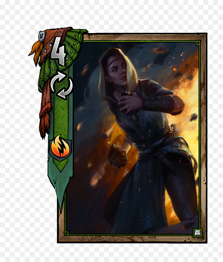 Gwent The Witcher Juego De Cartas，The Witcher PNG