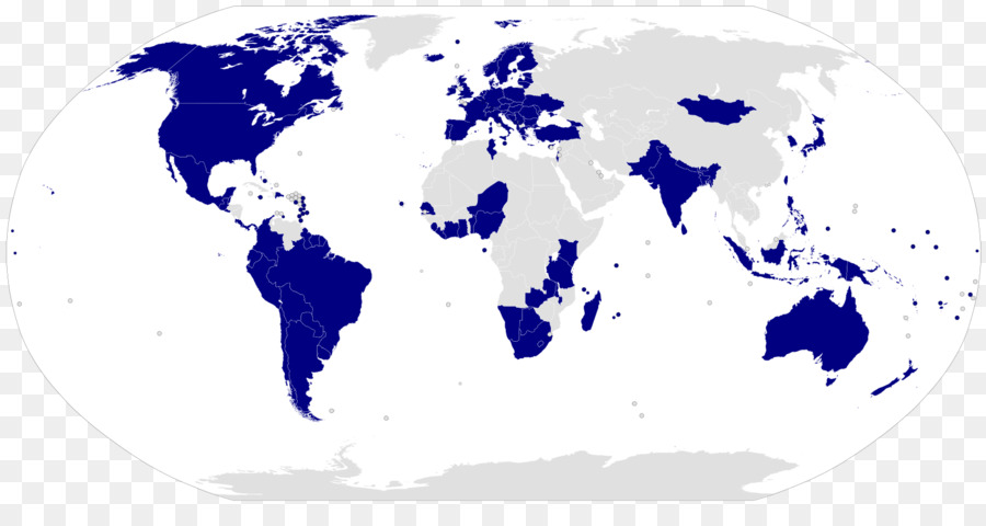 Mapa Mundial，Países PNG