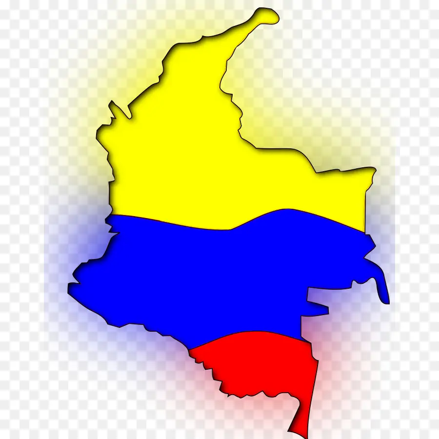 Colombia，Mapa PNG