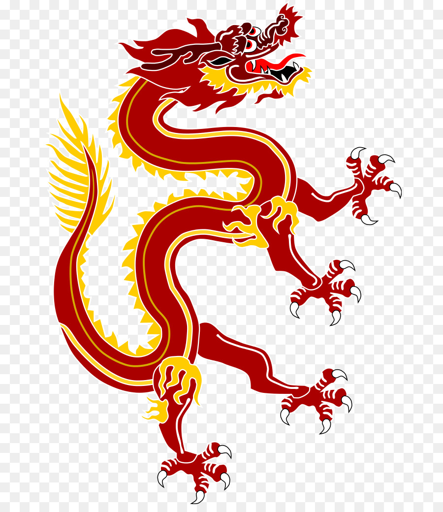 Porcelana，Dragon Chino PNG