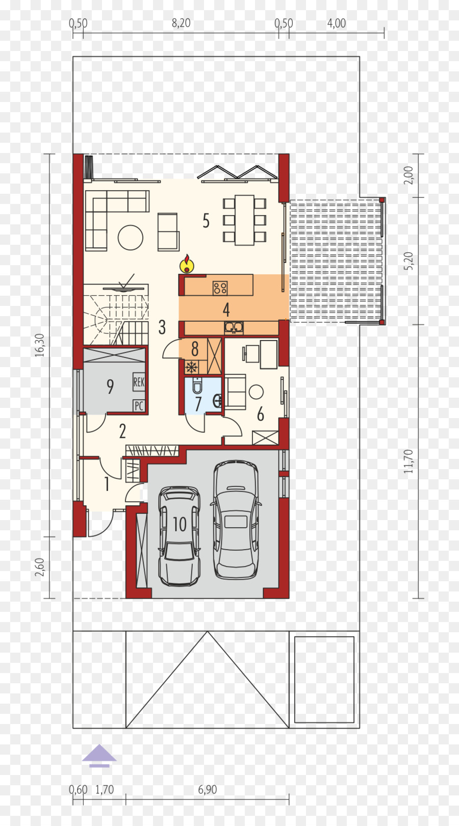 Plan De Piso，Casa PNG