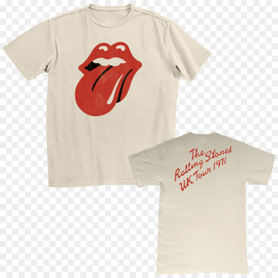 Camiseta，Los Rolling Stones De Gira Por El Reino Unido En 1971 PNG