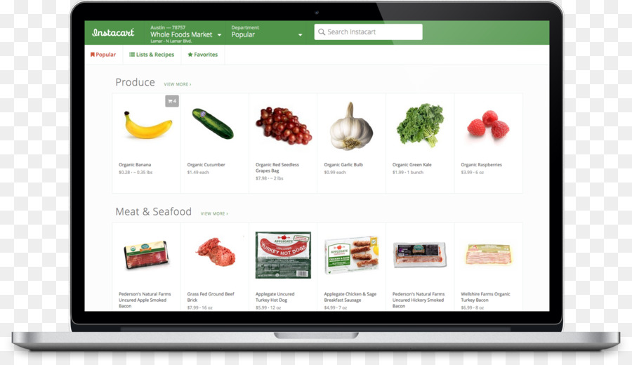 Instacart，Publicidad PNG