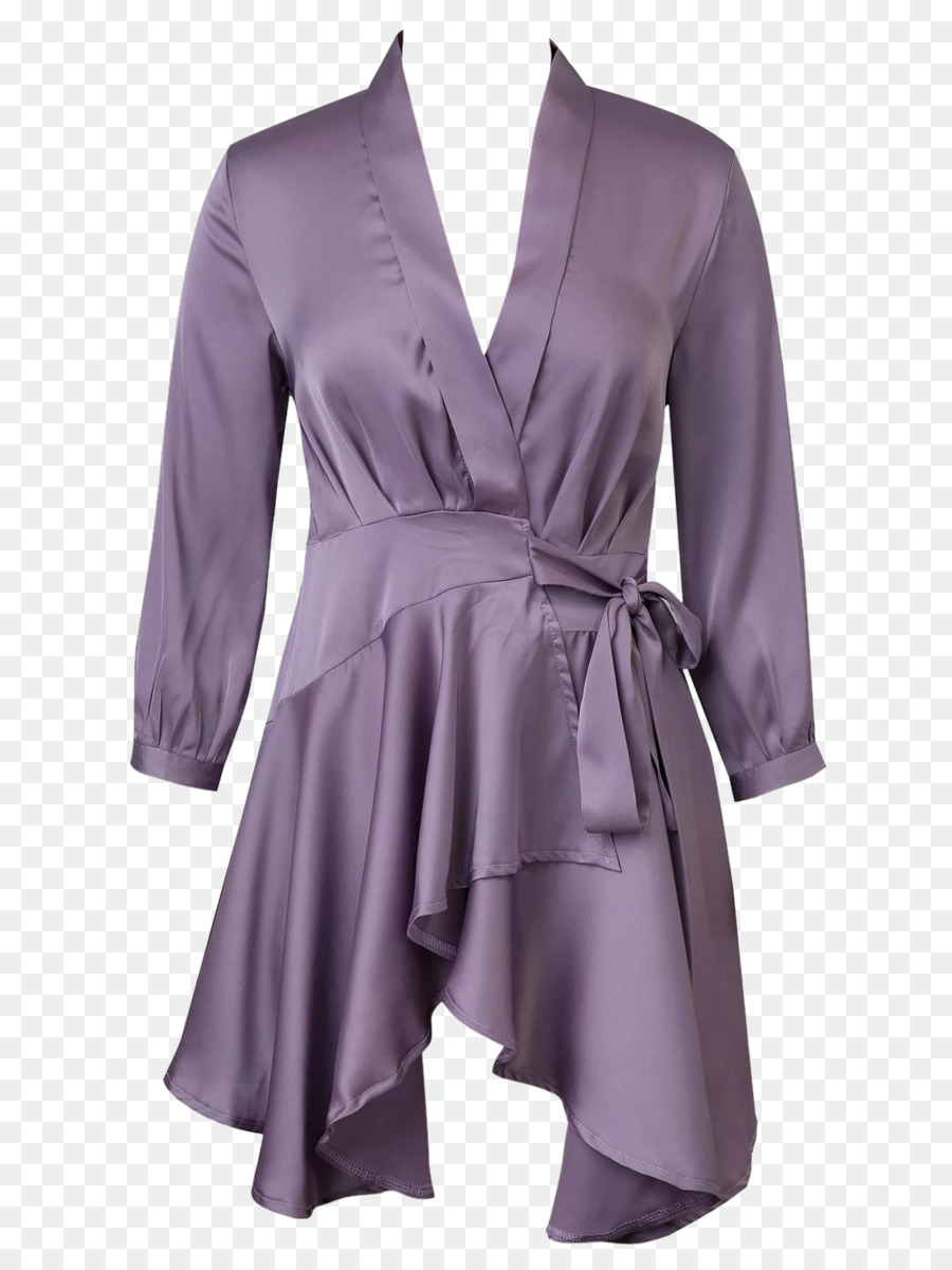 Vestido Morado，Moda PNG