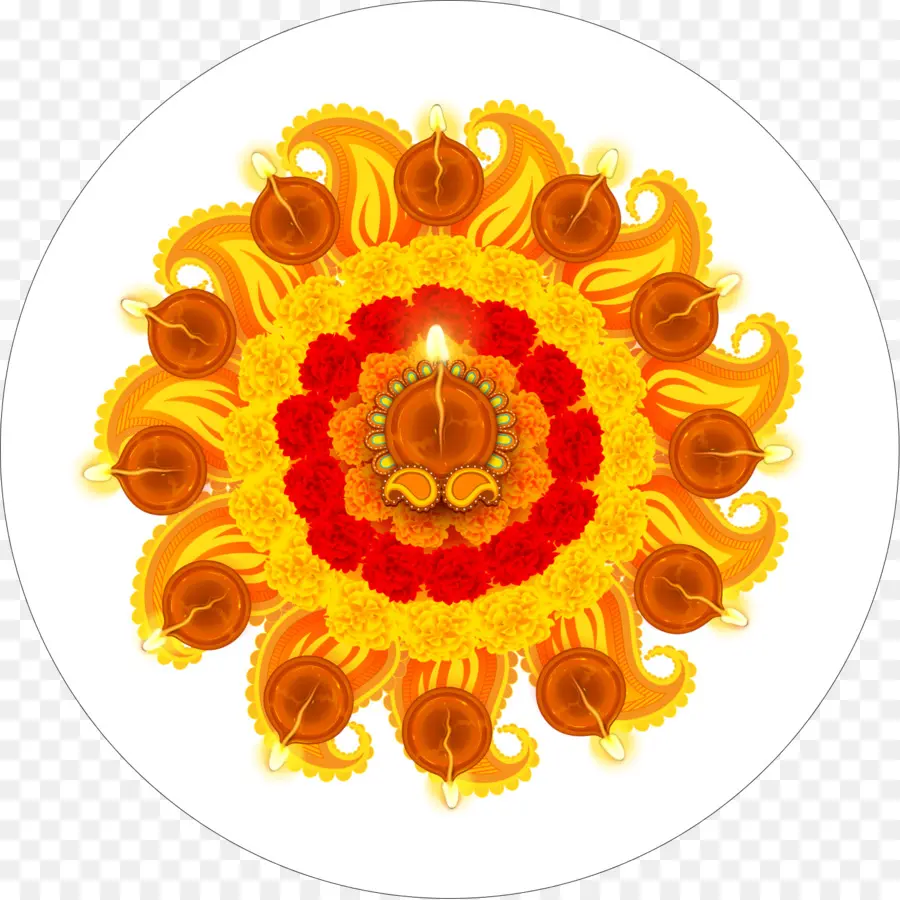 Rangoli，Diwali PNG