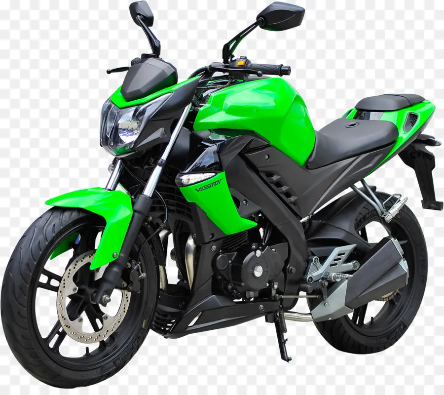 Motocicleta Verde，Bicicleta PNG