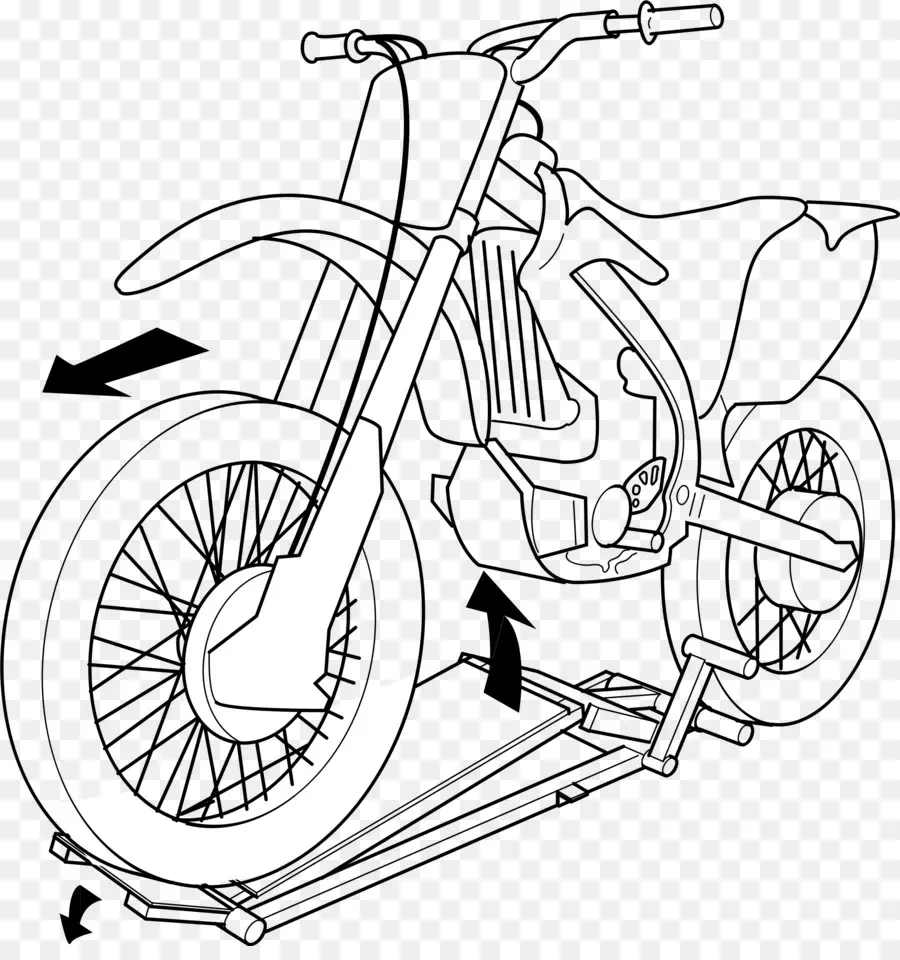 Motocicleta，Dibujo PNG