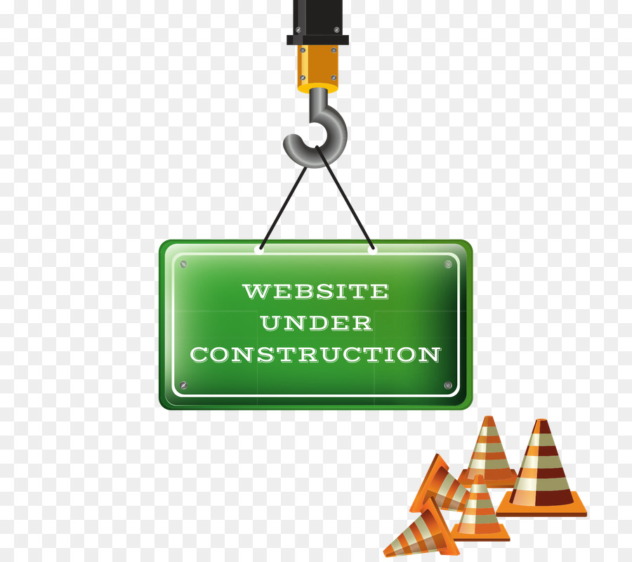 Sitio Web Bajo Signo De Construcción，Web PNG