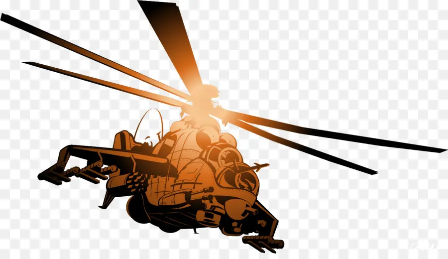 Helicóptero，Boeing Ah64 Apache PNG