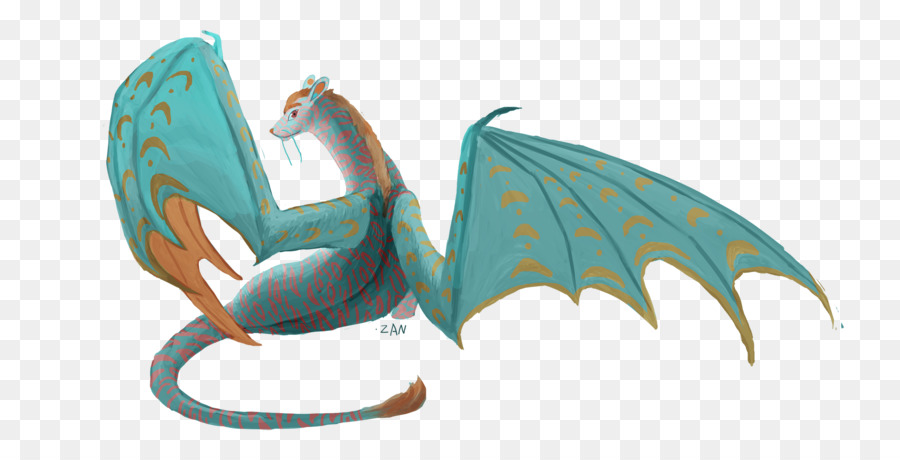 Dragón，Turquesa PNG