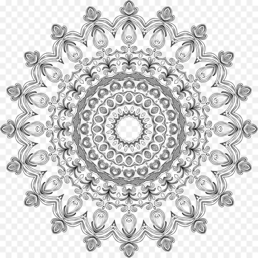 Mandala，Diseño PNG