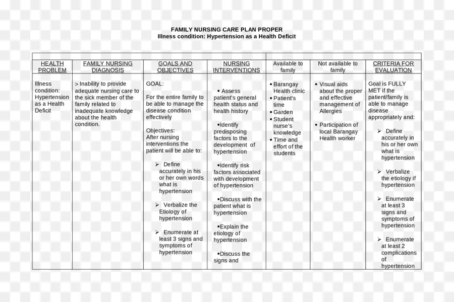 Plan De Cuidados De Enfermería，Salud PNG