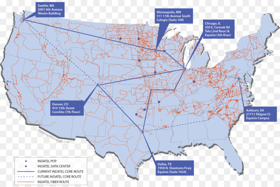 Mapa，Indatel Servicios PNG