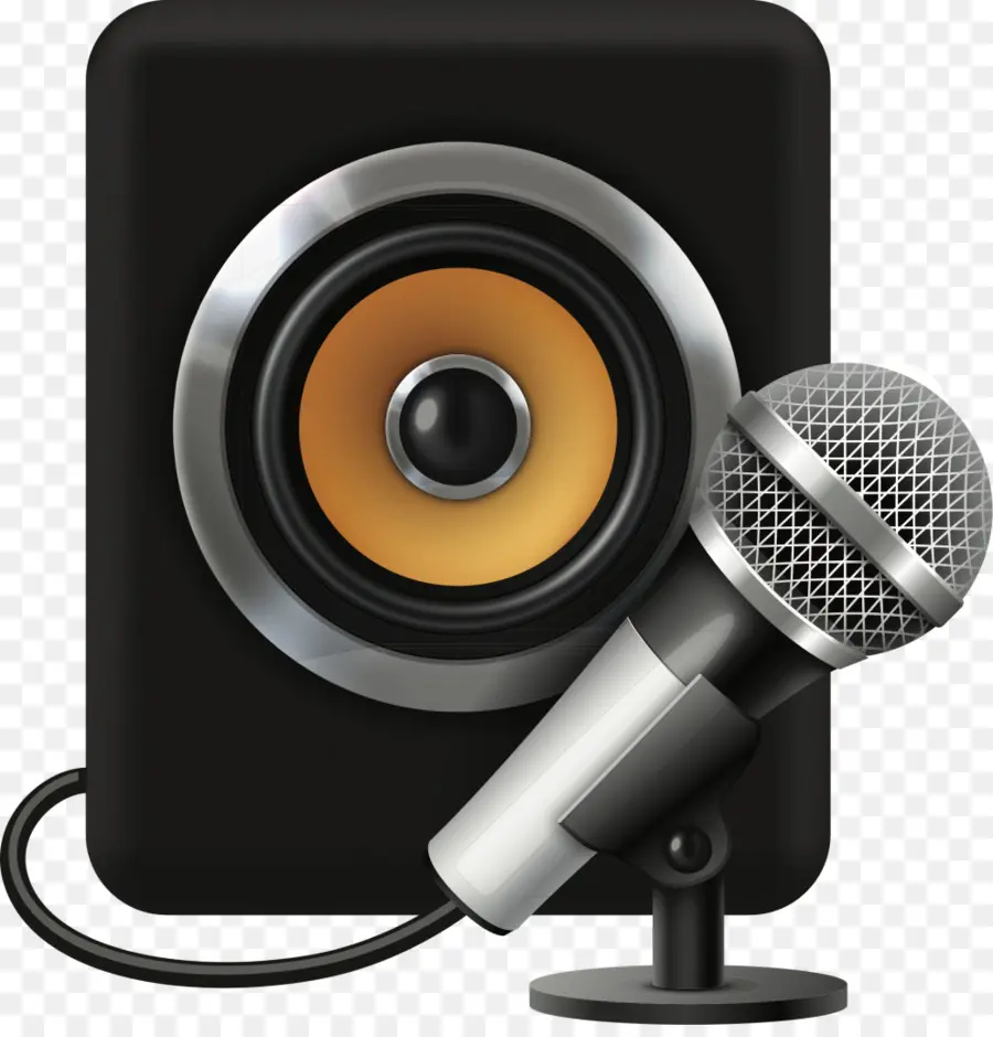 Altavoces De La Computadora，Micrófono PNG