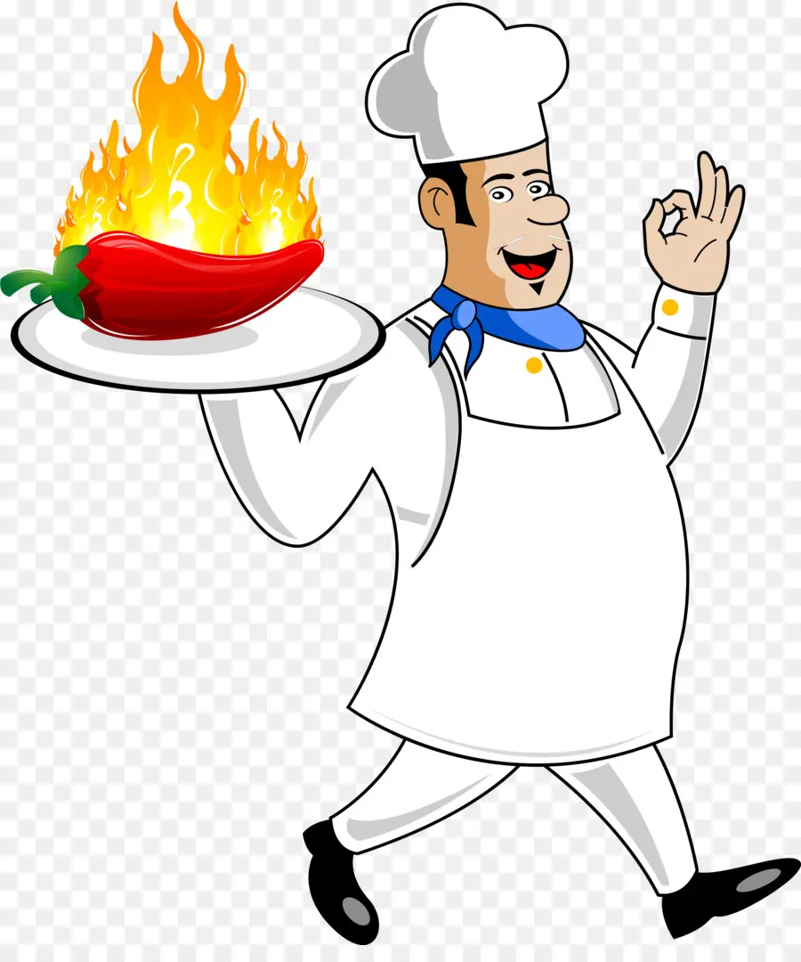 Chef De Dibujos Animados，Cocinar PNG