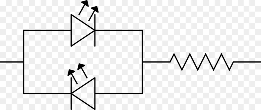 Diagrama De Circuito，Circuito De Led PNG