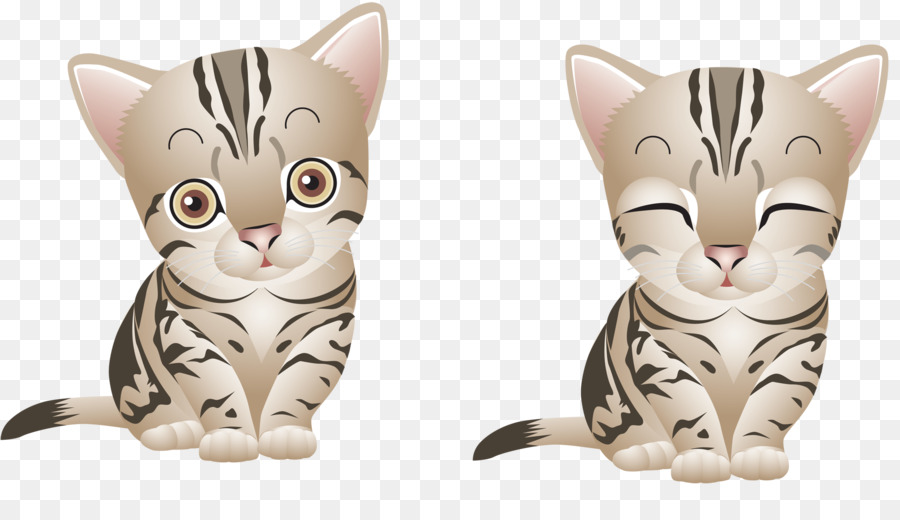 Gato De Dibujos Animados，Lindo PNG