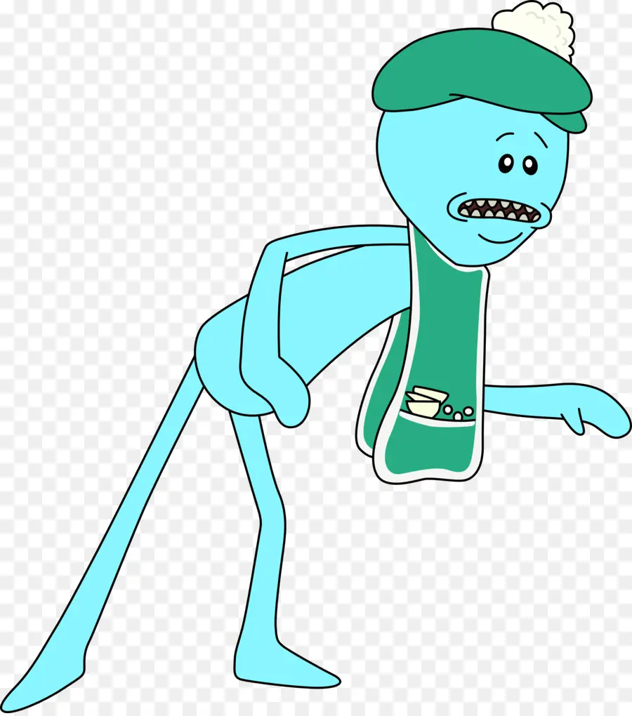 Personaje De Dibujos Animados，Azul PNG