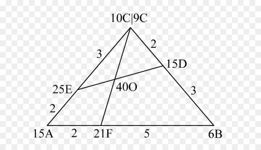 Triángulo，La Masa De Punto De Geometría PNG