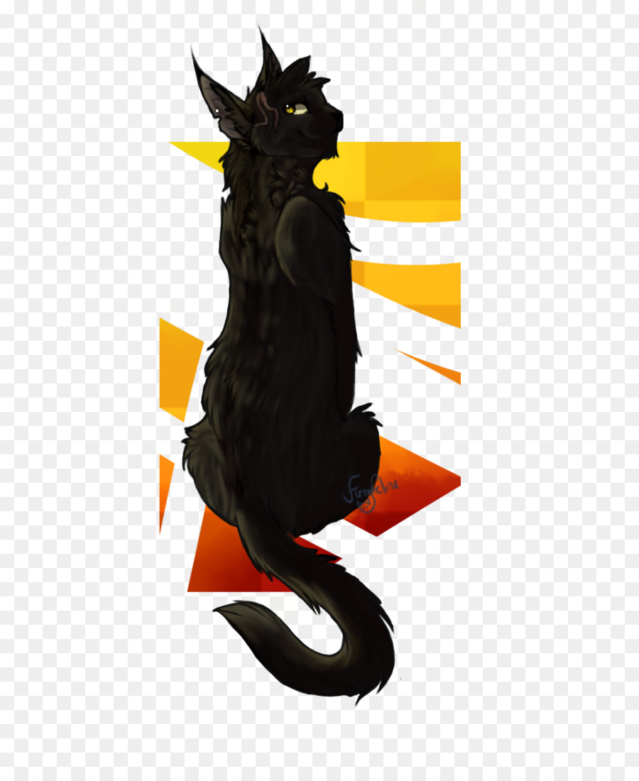 Gato Negro，Felino PNG