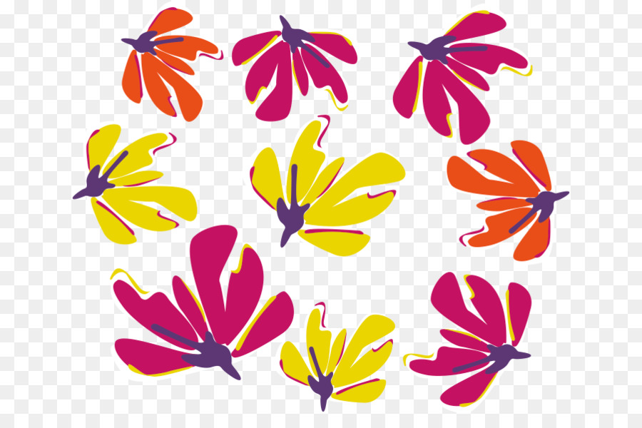 Pétalo，Diseño Floral PNG