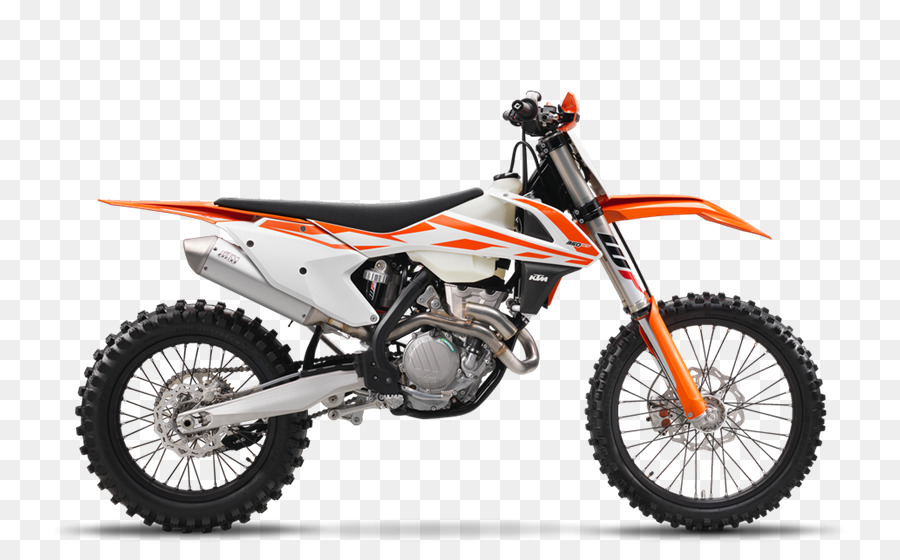 Moto De Cross Naranja，Motocicleta PNG