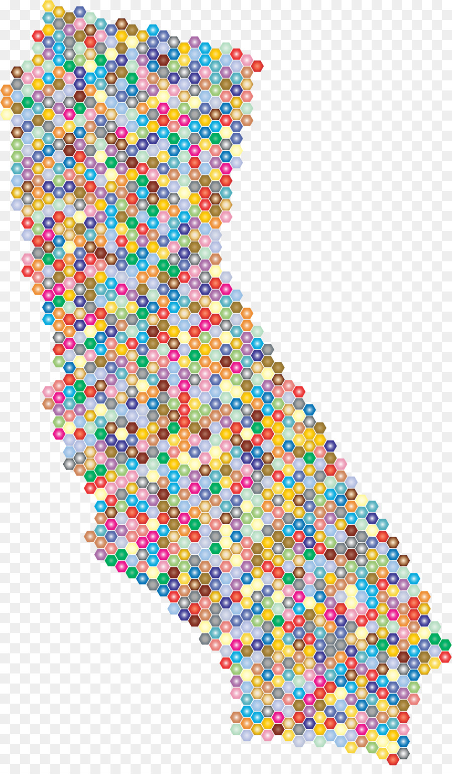 California，Mosaico PNG