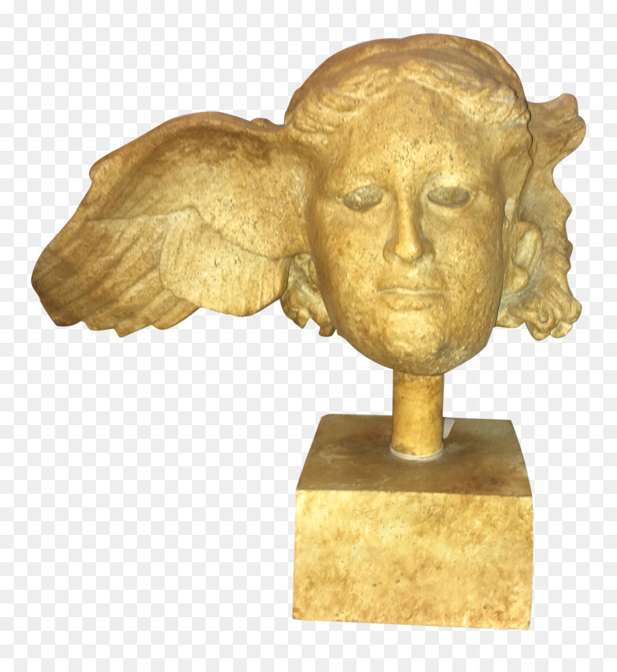 Cabeza De Bronce De Hypnos De Civitella D Arna，Escultura De Bronce PNG