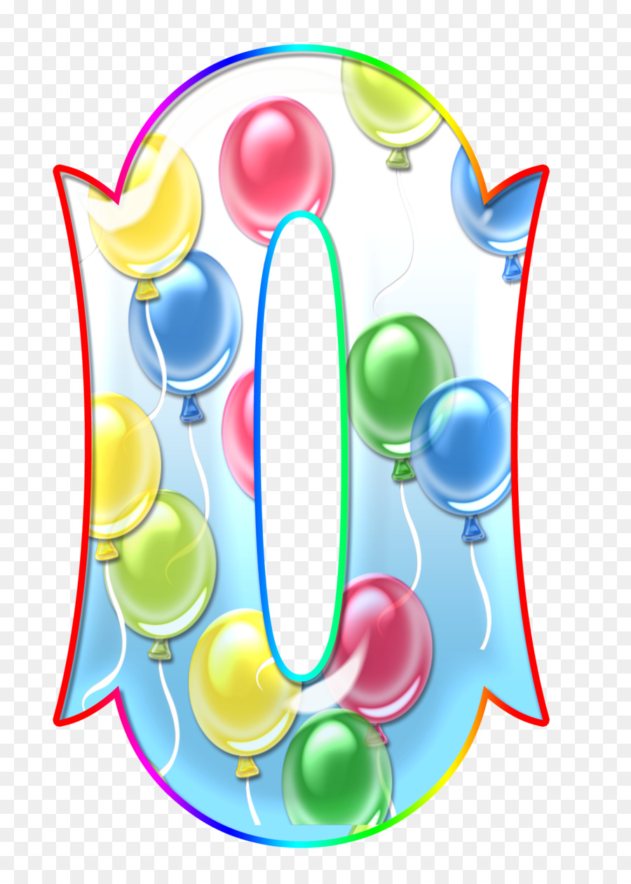 Número Cero，Globos PNG