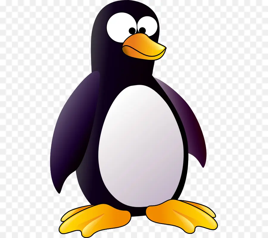 Pingüino，En Blanco Y Negro PNG