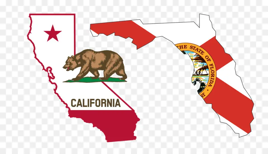 California，La Bandera De California PNG