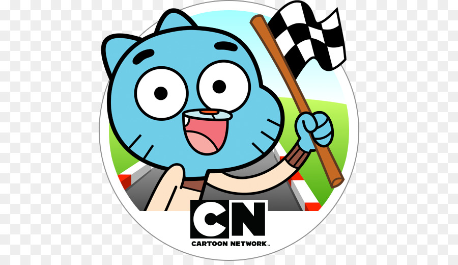 Gato De Dibujos Animados，Azul PNG