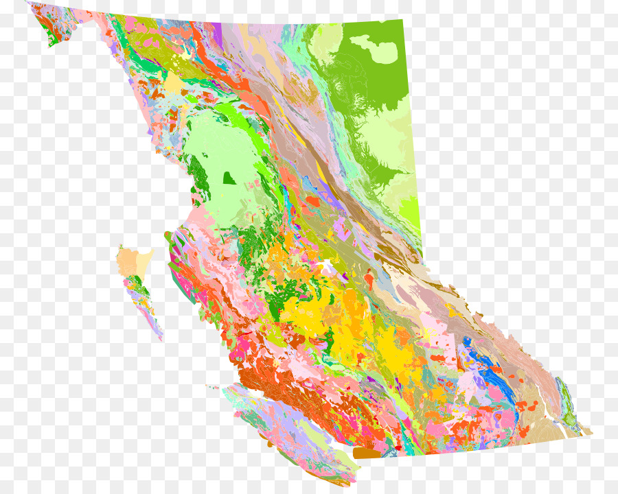 Mapa Geológico，Geología PNG