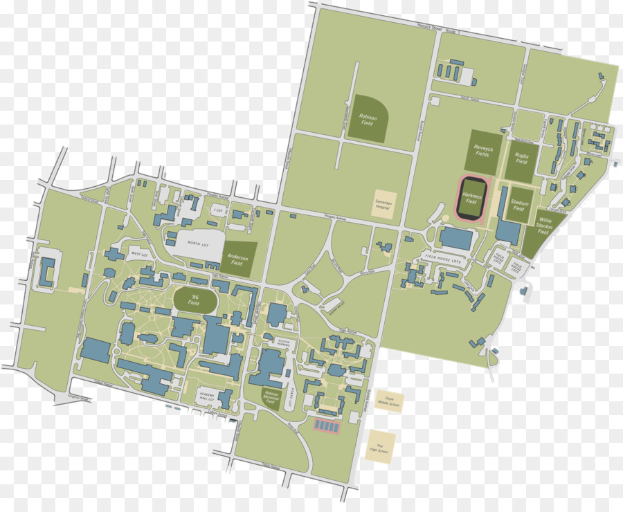 Mapa Del Campus，Universidad PNG